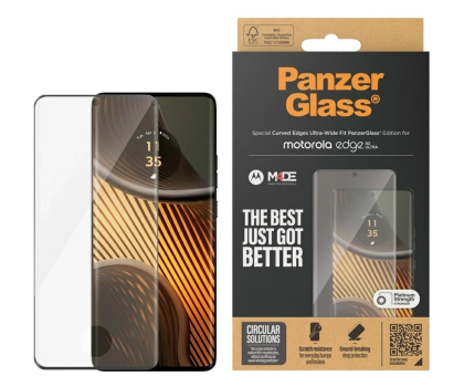 Szkło i folia ochronna PanzerGlass Ultra-Wide Fit do Motorola Edge 50 Ultra